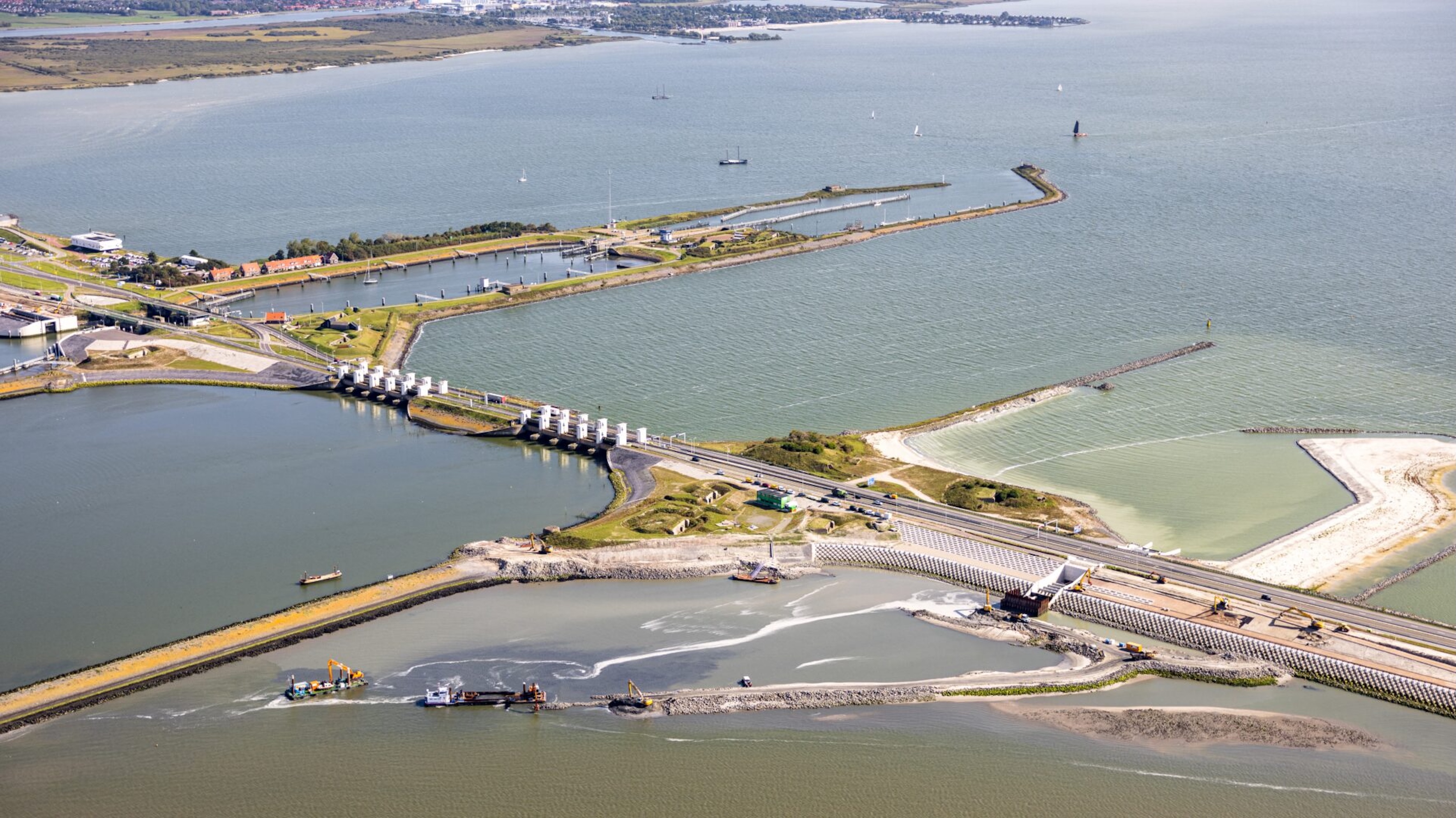 vismigratierivier Afsluitdijk Kornwerderzand